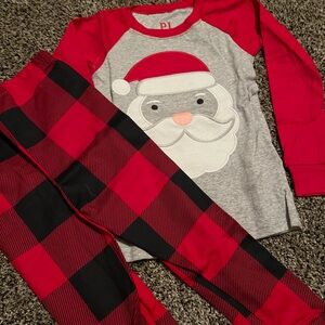 The Children’s Place Santa pajamas